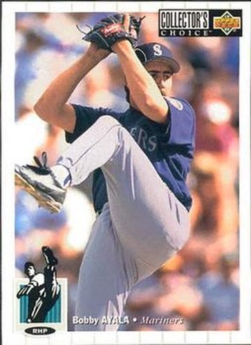 #572 Bobby Ayala - Seattle Mariners - 1994 Collector's Choice Baseball