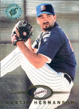 #572 Dustin Hermanson - San Diego Padres - 1995 Stadium Club Baseball