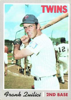 #572 Frank Quilici - Minnesota Twins - 1970 Topps Baseball