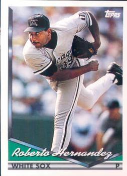 #572 Roberto Hernandez - Chicago White Sox - 1994 Topps Baseball