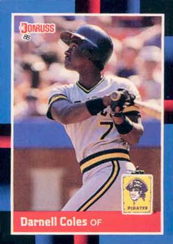 #572 Darnell Coles - Pittsburgh Pirates - 1988 Donruss Baseball