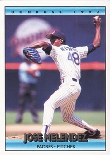 #572 Jose Melendez - San Diego Padres - 1992 Donruss Baseball