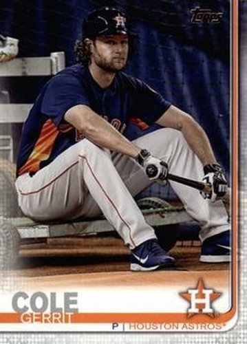 #572b Gerrit Cole - Houston Astros - 2019 Topps Baseball