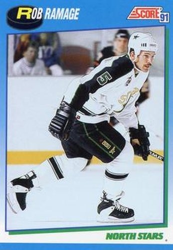 #573 Rob Ramage - Minnesota North Stars - 1991-92 Score Canadian Hockey
