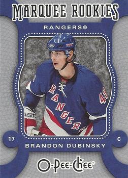 #573 Brandon Dubinsky - New York Rangers - 2007-08 O-Pee-Chee Hockey