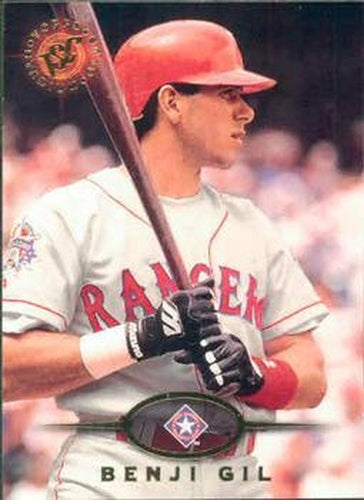 #573 Benji Gil - Texas Rangers - 1995 Stadium Club Baseball