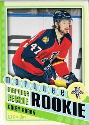 #573 Colby Robak - Florida Panthers - 2012-13 O-Pee-Chee Hockey