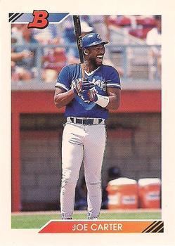 #573 Joe Carter - Toronto Blue Jays - 1992 Bowman Baseball