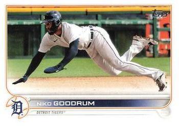 #573 Niko Goodrum - Detroit Tigers - 2022 Topps Baseball