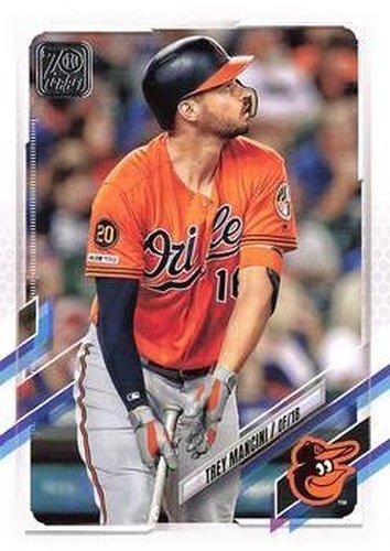 #573 Trey Mancini - Baltimore Orioles - 2021 Topps Baseball