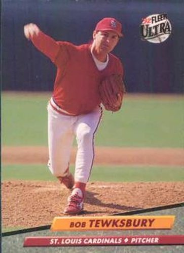 #573 Bob Tewksbury - St. Louis Cardinals - 1992 Ultra Baseball