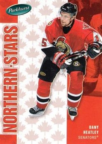 #573 Dany Heatley - Ottawa Senators - 2005-06 Parkhurst Hockey