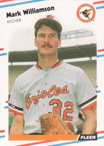 #574 Mark Williamson - Baltimore Orioles - 1988 Fleer Baseball