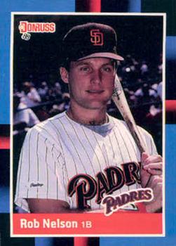 #574 Rob Nelson - San Diego Padres - 1988 Donruss Baseball