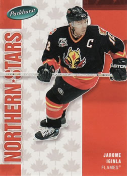 #574 Jarome Iginla - Calgary Flames - 2005-06 Parkhurst Hockey