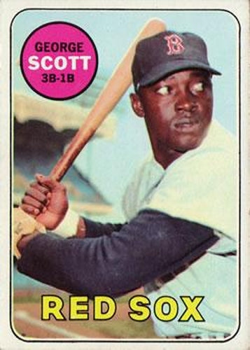 #574 George Scott - Boston Red Sox - 1969 Topps Baseball