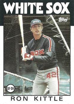 #574 Ron Kittle - Chicago White Sox - 1986 Topps Baseball