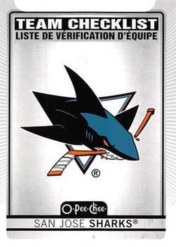 #574 San Jose Sharks - San Jose Sharks - 2021-22 O-Pee-Chee Hockey