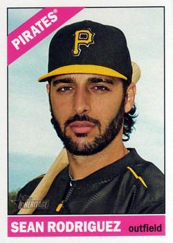 #574 Sean Rodriguez - Pittsburgh Pirates - 2015 Topps Heritage Baseball