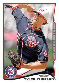 #574 Tyler Clippard - Washington Nationals - 2014 Topps Baseball