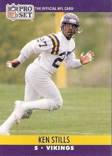 #574 Ken Stills - Minnesota Vikings - 1990 Pro Set Football