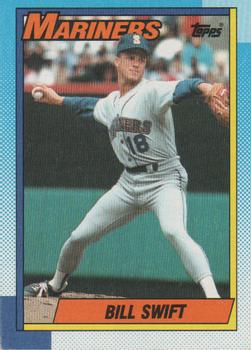 #574 Bill Swift - Seattle Mariners - 1990 Topps Baseball