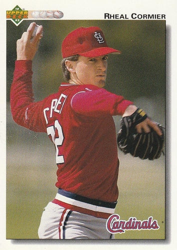 #574 Rheal Cormier - St. Louis Cardinals - 1992 Upper Deck Baseball
