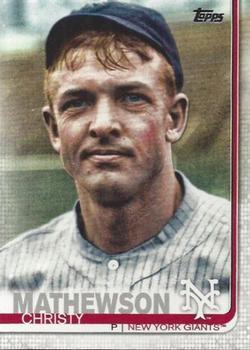 #574b Christy Mathewson - New York Giants - 2019 Topps Baseball