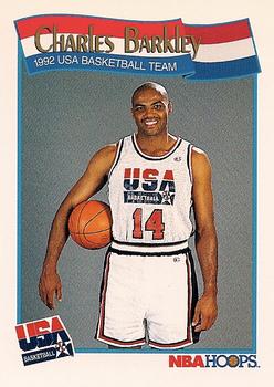 #575 Charles Barkley - USA - 1991-92 Hoops Basketball
