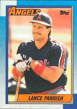 #575 Lance Parrish - California Angels - 1990 O-Pee-Chee Baseball