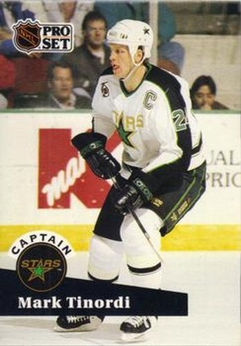 #575 Mark Tinordi - 1991-92 Pro Set Hockey