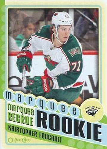 #575 Kristopher Foucault - Minnesota Wild - 2012-13 O-Pee-Chee Hockey