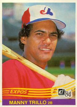 #575 Manny Trillo - Montreal Expos - 1984 Donruss Baseball