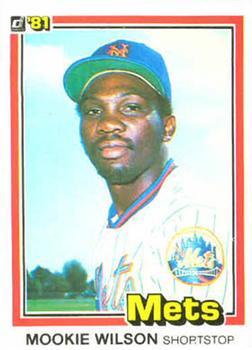 #575 Mookie Wilson - New York Mets - 1981 Donruss Baseball