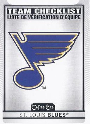 #575 St. Louis Blues - St. Louis Blues - 2021-22 O-Pee-Chee Hockey