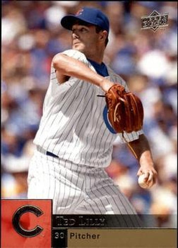 #575 Ted Lilly - Chicago Cubs - 2009 Upper Deck Baseball