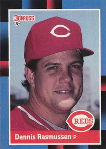 #575 Dennis Rasmussen - Cincinnati Reds - 1988 Donruss Baseball