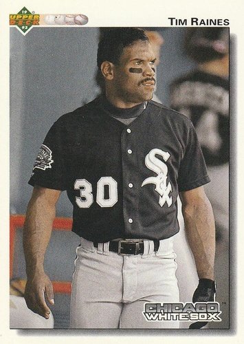 #575 Tim Raines - Chicago White Sox - 1992 Upper Deck Baseball