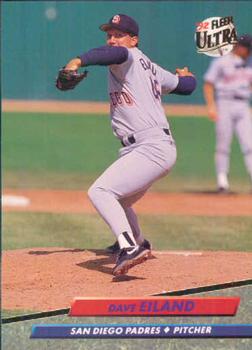 #575 Dave Eiland - San Diego Padres - 1992 Ultra Baseball