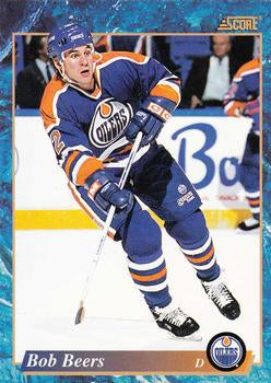 #575 Bob Beers - Edmonton Oilers - 1993-94 Score Canadian Hockey