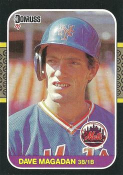 #575 Dave Magadan - New York Mets - 1987 Donruss Baseball