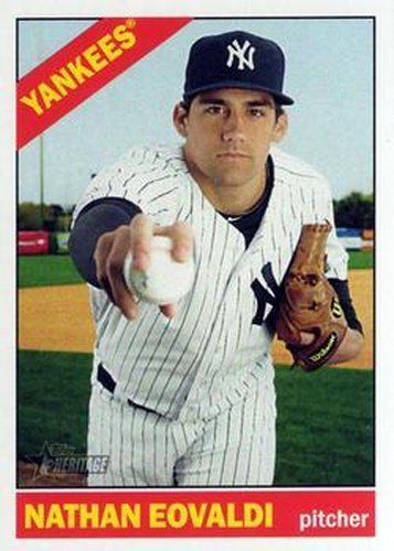 #575a Nathan Eovaldi - New York Yankees - 2015 Topps Heritage Baseball
