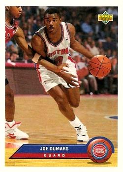 #P11 Joe Dumars - Detroit Pistons - 1992-93 Upper Deck McDonald's Basketball