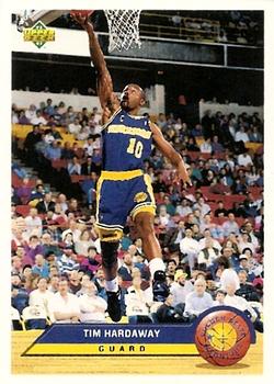 #P13 Tim Hardaway - Golden State Warriors - 1992-93 Upper Deck McDonald's Basketball