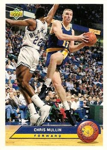 #P14 Chris Mullin - Golden State Warriors - 1992-93 Upper Deck McDonald's Basketball