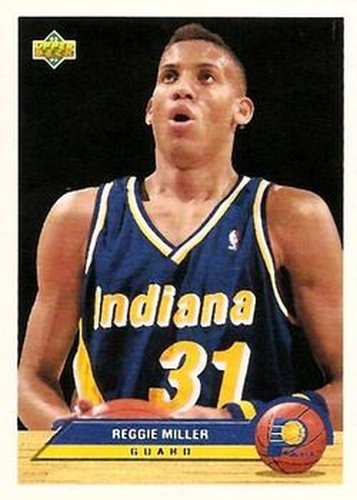 #P18 Reggie Miller - Indiana Pacers - 1992-93 Upper Deck McDonald's Basketball