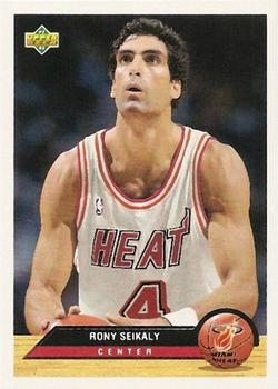 #P23 Rony Seikaly - Miami Heat - 1992-93 Upper Deck McDonald's Basketball