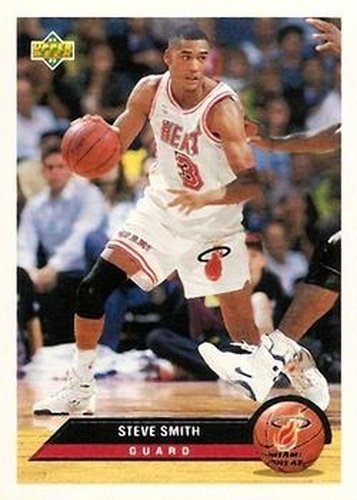 #P24 Steve Smith - Miami Heat - 1992-93 Upper Deck McDonald's Basketball