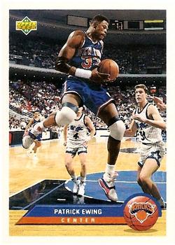 #P28 Patrick Ewing - New York Knicks - 1992-93 Upper Deck McDonald's Basketball