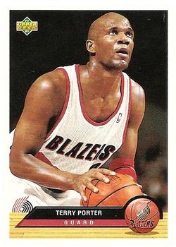 #P34 Terry Porter - Portland Trail Blazers - 1992-93 Upper Deck McDonald's Basketball